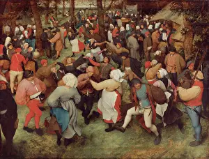 Jolly Prints: The Wedding Dance, 1566. Creator: Pieter Bruegel the Elder