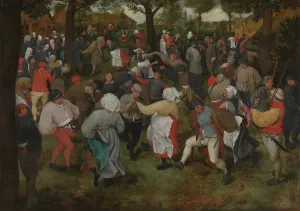 Bagpipes Prints: The Wedding Dance, c1566. Creator: Pieter Bruegel the Elder