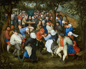 Musee Des Beaux Arts Gallery: Wedding Dance, ca. 1600. Creator: Brueghel, Jan, the Elder (1568-1625)