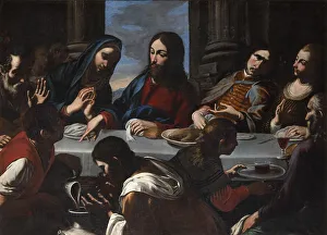Preti Prints: The Wedding Feast at Cana. Creator: Preti; Gregorio (1603-1672)
