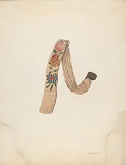 Wedding Collection: Wedding Garter, c. 1938. Creator: Syrena Swanson