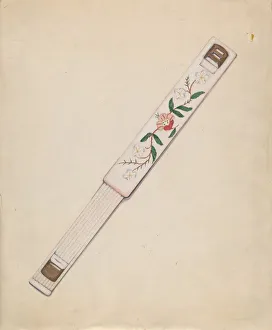 Sterling Ella Josephine Prints: Wedding Garters, c. 1936. Creator: Ella Josephine Sterling