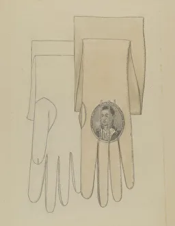 Wedding Gloves, 1935/1942. Creator: Jessie M. Benge