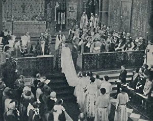 The Wedding of Our King and Queen, 1923, (1937). Creator: Unknown