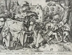 The Wedding of Mopsus and Nisa, or the Dirty Bride, 1570. Creator: Pieter van der Heyden
