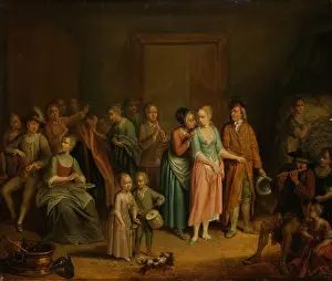 Anticipation Prints: The Wedding Night, 1780. Creator: Johann Daniel Bager