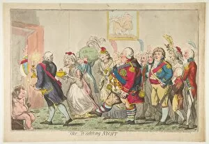 George Iv Of The United Kingdom Collection: The Wedding Night, May 20, 1797. Creator: Isaac Cruikshank