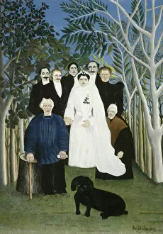 Henri Julien Félix 1844 1910 Collection: The Wedding Party. Artist: Rousseau, Henri Julien Felix (1844-1910)