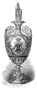 Roskell Hunt Prints: Wedding presents from the Queen to the Princess of Wales: silver vase