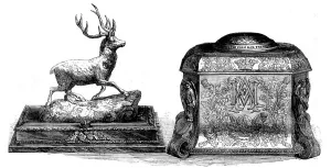 Silver Gilt Prints: Wedding presents to Her Royal Highness Princess Alice... 1862. Creator: Unknown