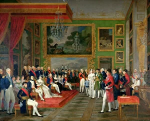 Beauharnais Collection: Wedding of Prince Eugene de Beauharnais and Princess Augusta of Bavaria, January 13, 1806