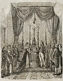Wedding Prints: Wedding of Prince Ferdinand to Princess Maria Antonia