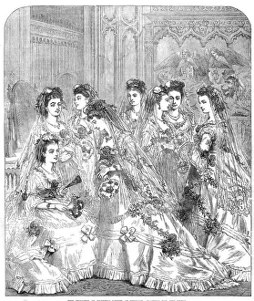Dss Of Argyll Prints: The Wedding of Princess Louise at Windsor: waiting for the bride, 1871. Creator: A. H