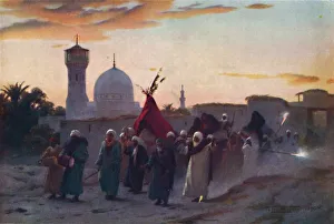 A Wedding Procession at Menzala: The Home-Coming of the Bride, c1880, (1904) A Wedding Procession at Menzala: The Home-Coming of the Bride, c1880, (1904)