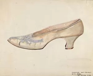 Wedding Slippers, 1935 / 1942. Creator: Edna C. Rex