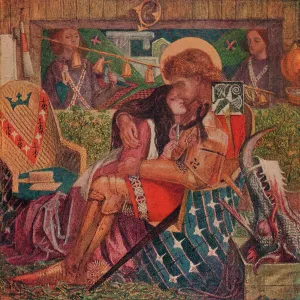 Publication Gallery: The Wedding of St George and Princess Sabra, 1857. Artist: Dante Gabriel Rossetti