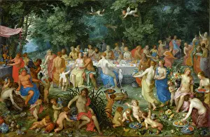 Apollo Prints: The Wedding of Thetis and Peleus with Apollo and the Concert of the Muses (The Feast of)