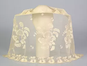 Brooklyn Museum Collection: Wedding veil, British, 1846. Creator: Unknown