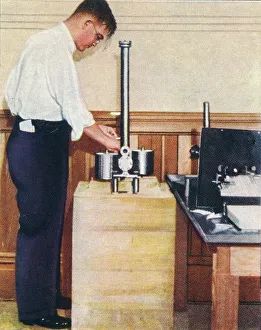 Calculation Prints: Weighing the Earth, 1938