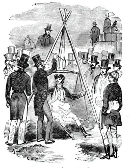 Northamptonshire Gallery: Weighing on the ground, 1844. Creator: Unknown