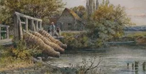 Frederic Gordon Roe Collection: The Weir, c1875. Artist: William Stephen Coleman