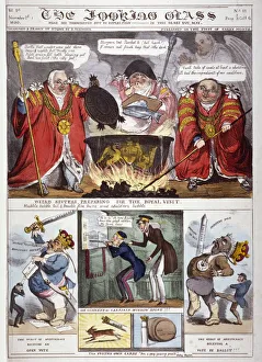 Curtis Prints: Weird sisters, preparing for the royal visit, 1830. Artist: Robert Seymour