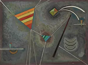 Colourfulness Prints: Weissgebunden (White-bound), 1929. Creator: Kandinsky, Wassily Vasilyevich (1866-1944)