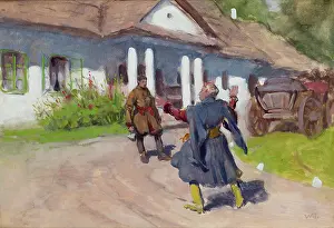 Enthusiasm Prints: Welcome, between 1903-1908. Creator: Wlodzimierz Tetmajer