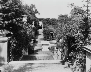 Weld, Larz Anderson house, 151 Newton Street, Brookline, Massachusetts, c1914. Creator: Frances Benjamin Johnston. Weld, Larz Anderson house, 151 Newton Street, Brookline, Massachusetts, c1914. Creator: Frances Benjamin Johnston