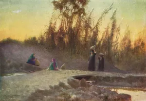 R Talbot Kelly Prints: At the Well, c1880, (1904). Artist: Robert George Talbot Kelly