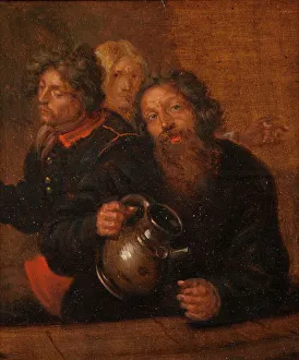 The Well-Master at Medevi and His Sons, 1850. Creator: Unknown