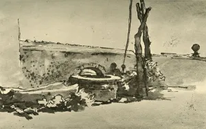A Well, mid 18th century, (1928). Artist: Giovanni Battista Tiepolo