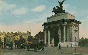 Quadriga Prints: The Wellington Arch, London, c1910