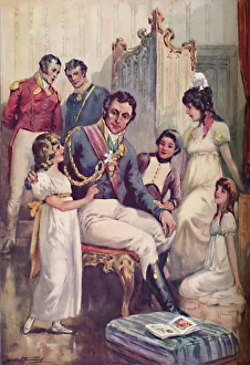 Harold Wheeler Prints: Wellington on the Eve of Waterloo, c1925. Artist: Charles Dudley Tennant