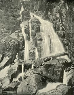 Tasmania Gallery: The Wellington Falls, Mount Wellington, 1901. Creator: Unknown