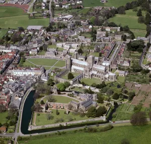 Wells Cathedral and Bishops Palace, 12th century