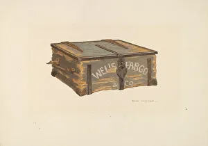 Wells Fargo Gold Box, 1935/1942. Creator: Rose Campbell-Gerke Wells Fargo Gold Box, 1935/1942. Creator: Rose Campbell-Gerke