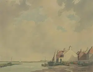 Hardie Prints: Wells-on-Sea, c1946. Creator: Martin Hardie