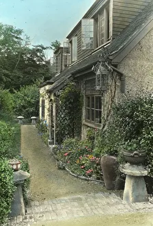 Wellsbridge Cottage, Philip Herbert Martineau house, Wellsbridge (near Ascot), England, 1925. Creator: Frances Benjamin Johnston. Wellsbridge Cottage, Philip Herbert Martineau house, Wellsbridge (near Ascot), England, 1925