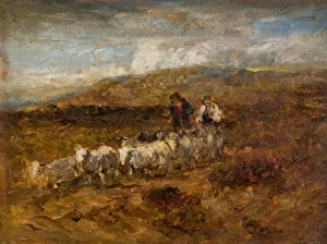 Cox David The Elder Gallery: Welsh Shepherds, 1841. Creator: David Cox the elder