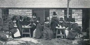 A Welsh tea party, 1912