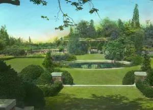 Ornamental Pond Prints: Welwyn, Harold Irving Pratt house