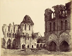 Shropshire Prints: Wenlock Abbey, 1858. Creator: Alfred Capel-Cure
