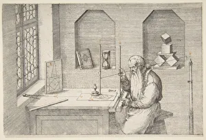 Nuremberg Prints: Wenzel Jamnitzer, 16th century. Creator: Jost Ammon