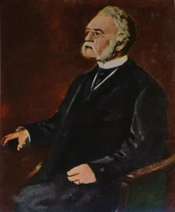 Werner von Siemens 1816-1892. Gemalde von Lenbach, 1934