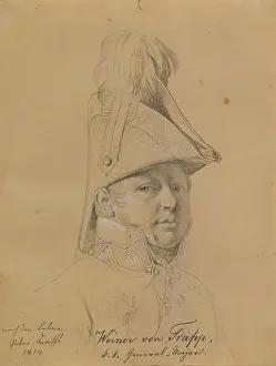 Peter Krafft Prints: Werner von Trapp, 1814. Creator: Johann Peter Krafft