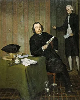 Clerk Prints: Wernerus Köhne (1725/26-88), Notary of Haarlem