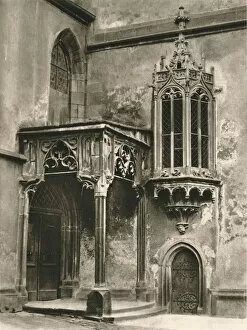Wertheim a. Main - Porch and choir of the Parochial Church, 1931. Artist: Kurt Hielscher