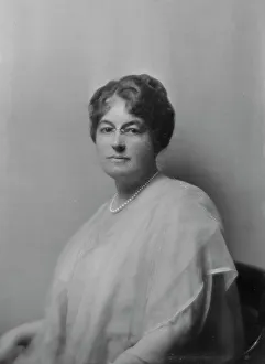 Intellect Prints: Wertheimer, M.A. Mrs. portrait photograph, between 1916 and 1929. Creator: Arnold Genthe