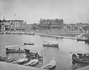Cn Greig And Prints: Wesley Lake, Asbury Park, New Jersey, c1897. Creator: Unknown